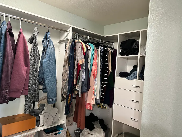 Master closet