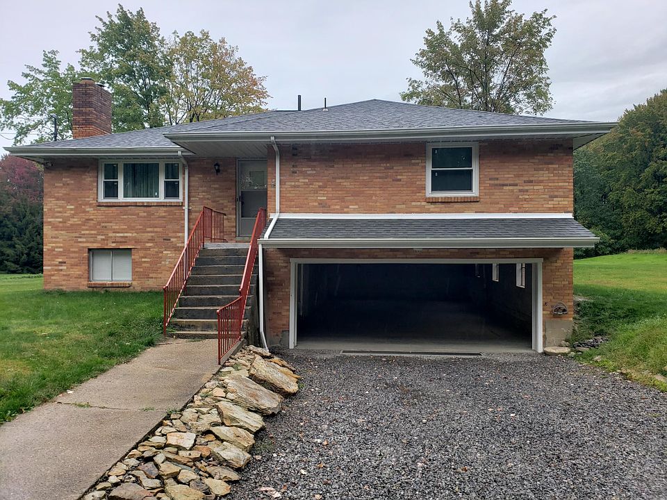 All brick house with new windows.