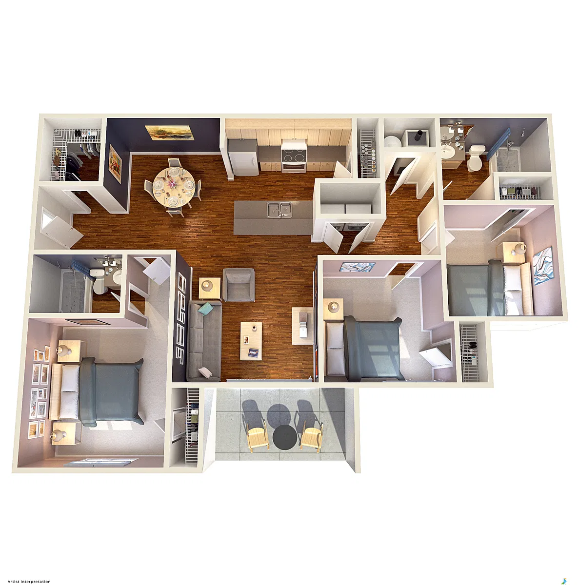 Floor plan C1