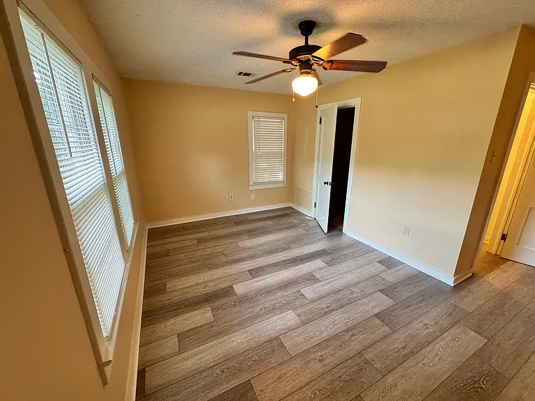 Bedroom 1 with Closet & Half Bath Attached