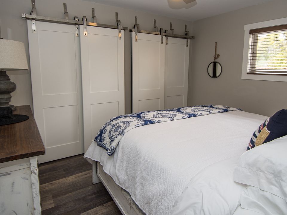 ample closet space in bedroom
