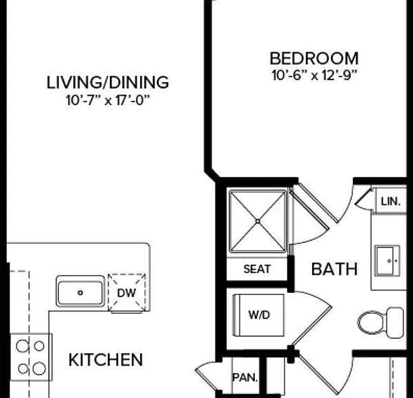 1 Bedroom A1-Alt 1 Bedroom A1-Alt