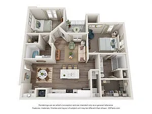 Floor plan B1