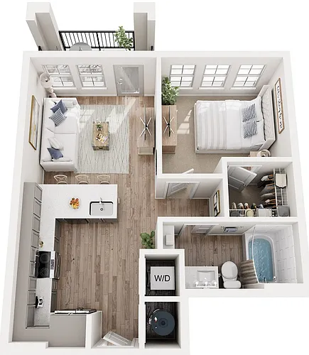 Floor plan The Bohler I