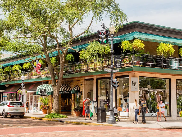Explore the charms of winter park's bustling streets, steps away from our community.