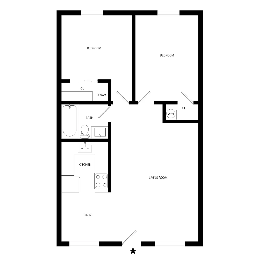 Floor plan Berry