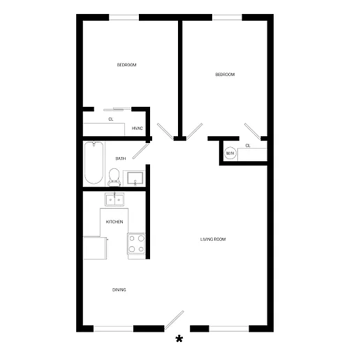 Floor plan Berry