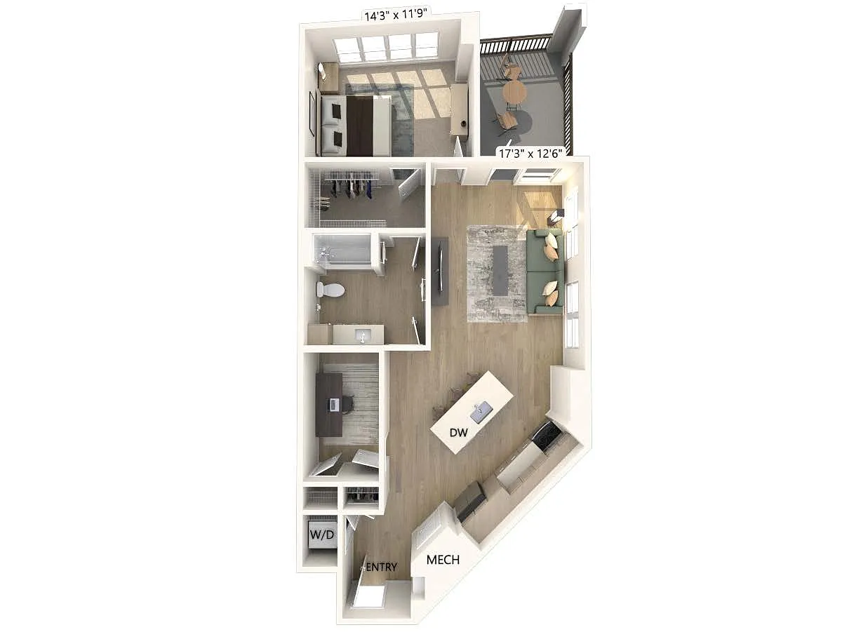 Floor plan A4-982