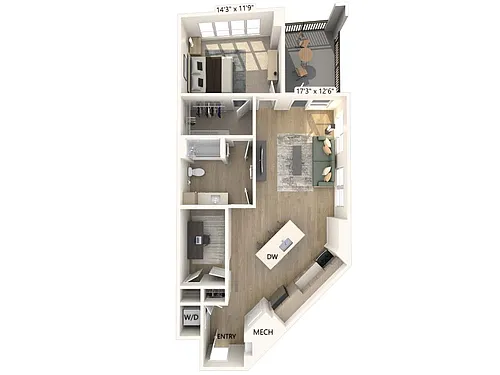 Floor plan A4-982