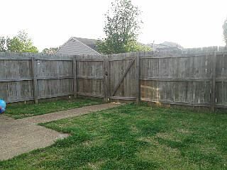 Fenced In Back Yard