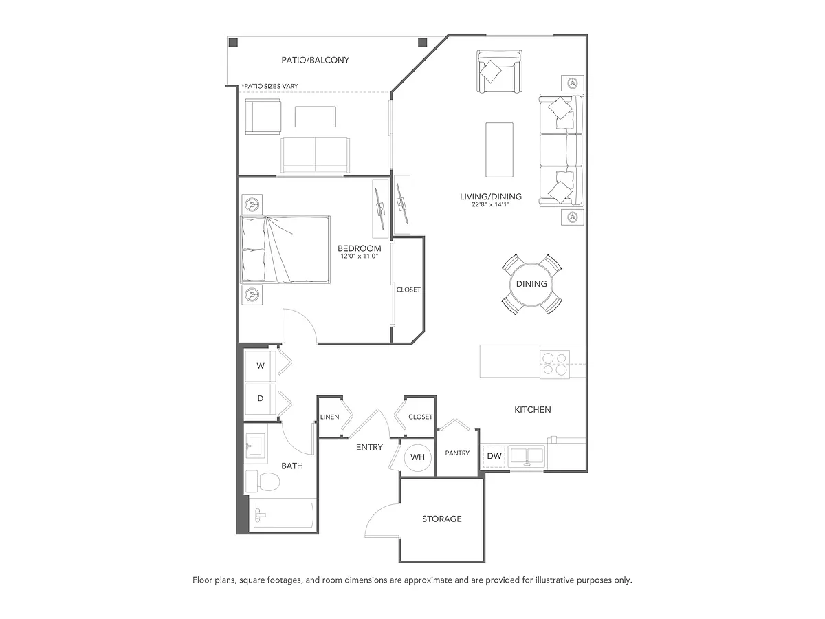 Floor plan A1 - Premium