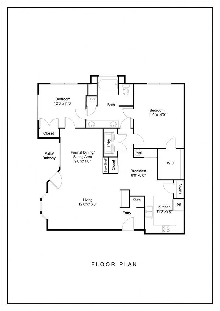 Floor plan B3