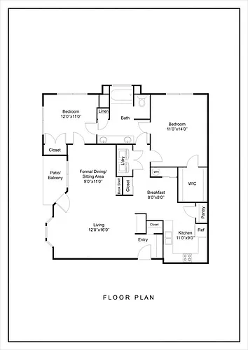 Floor plan B3