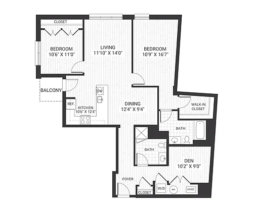 Floor plan B19