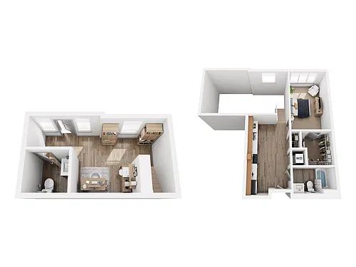 Floor plan Live Work 1 - Classic