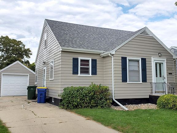 House and garage.