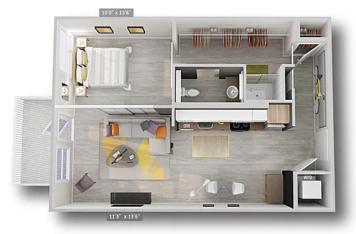 Floor plan A4V