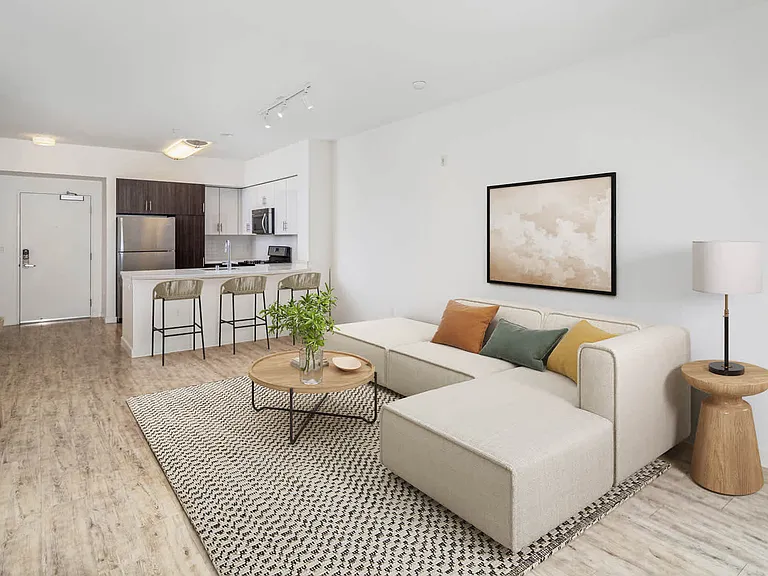 Living Room with Hard Surface Flooring