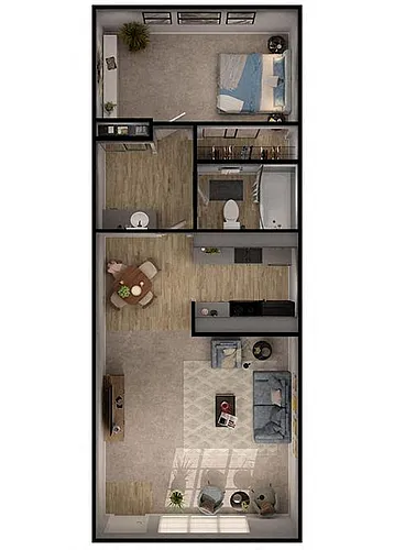 Floor plan A1