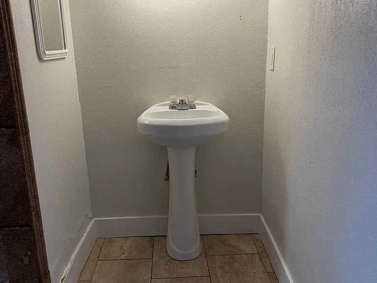Downstairs Bath Sink