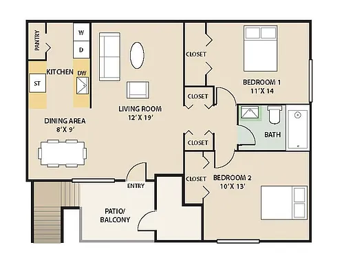 Floor plan Juniper
