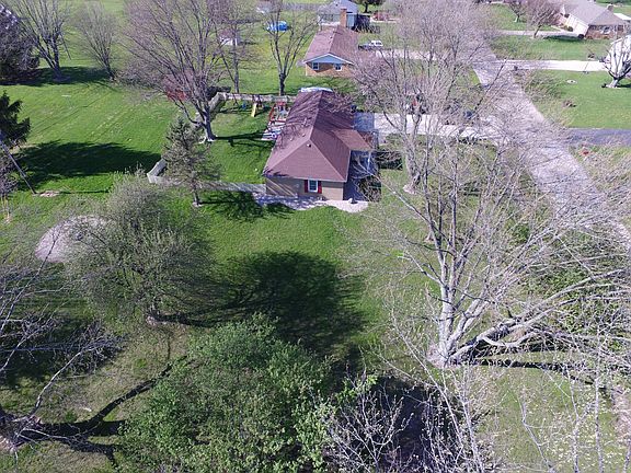Aerial of Double Lot