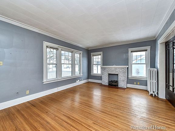 Living Room with Fireplace