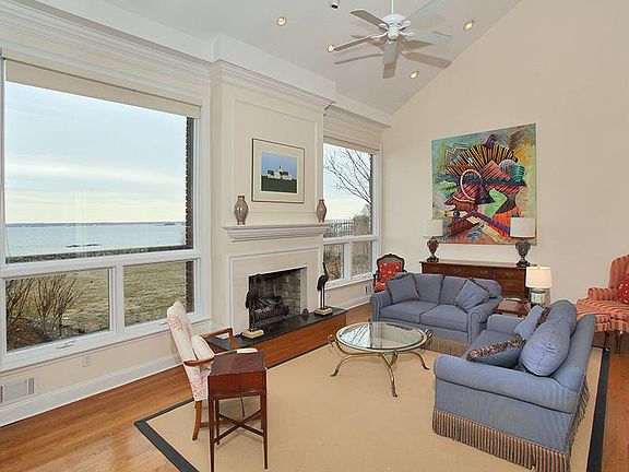 Living Room with Water View