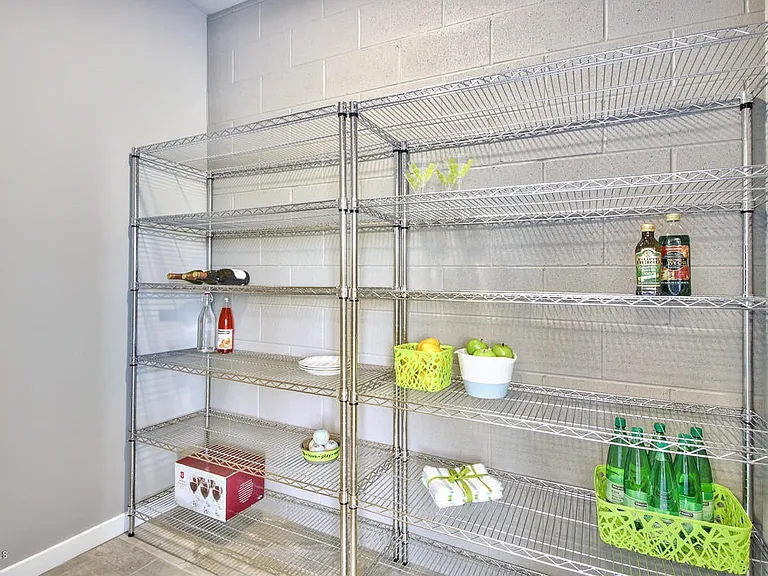 Large pantry/ storage off of kitchen.