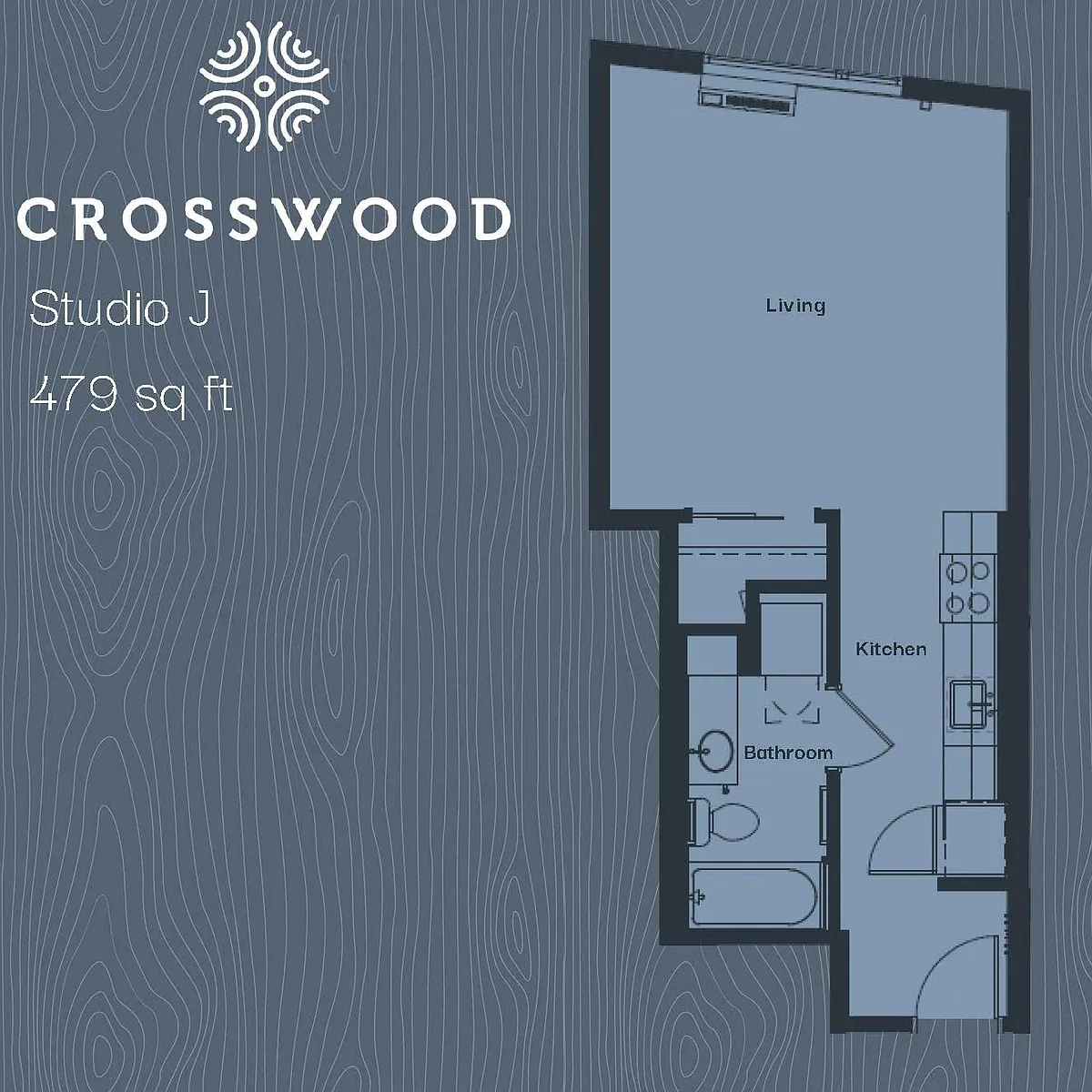 Floor plan Studio J
