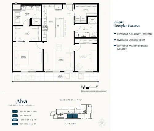 Floor plan Alva - Penthouse