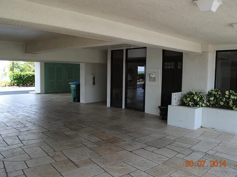 Ground level entrance