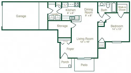 Floor plan Cascade