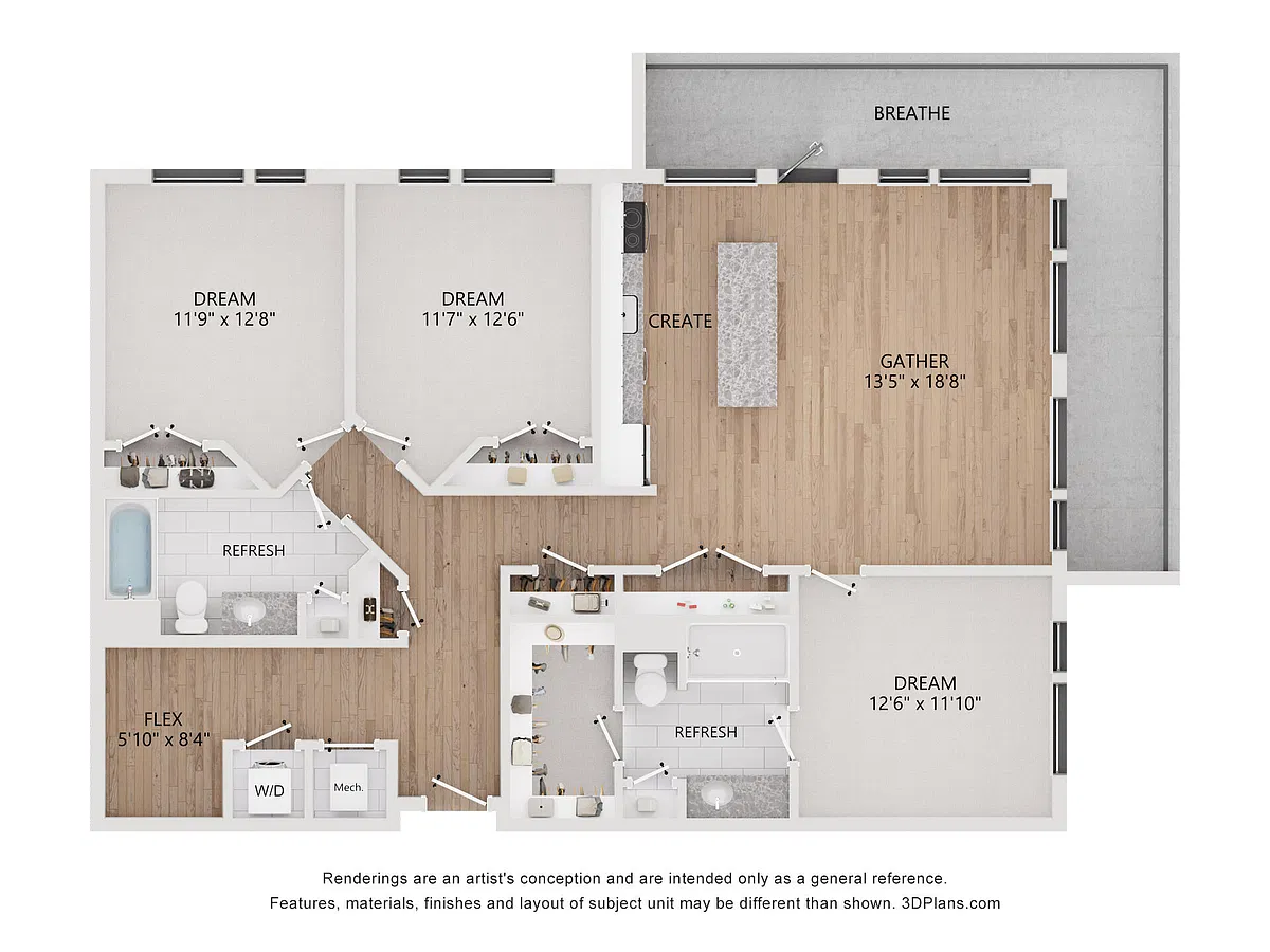Floor plan G1