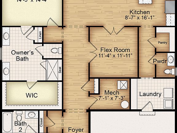 Kiawah 1st Floor