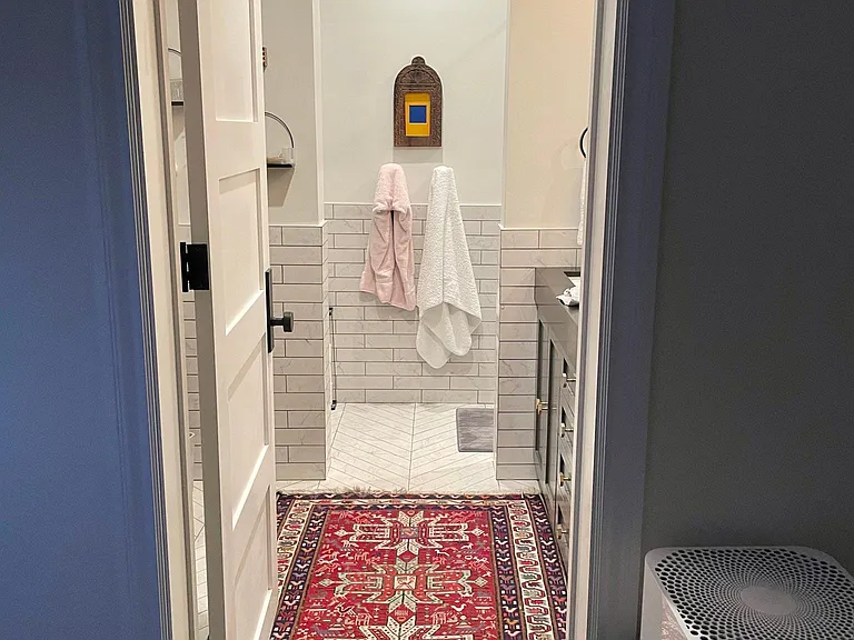Primary bathroom.