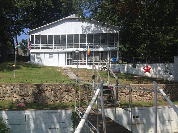 View of cabin from waterfront