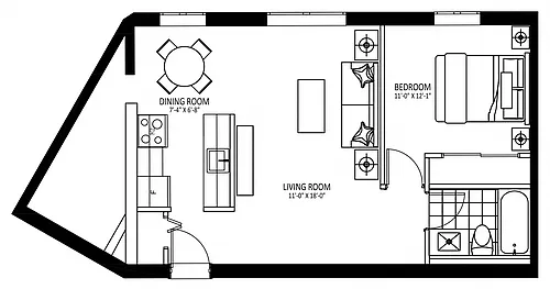 Floor plan 412