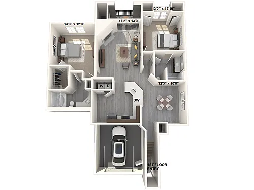 Floor plan B4-Espresso