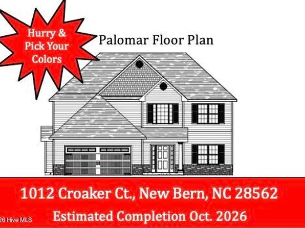 1012 Croaker Court, New Bern, NC 28562