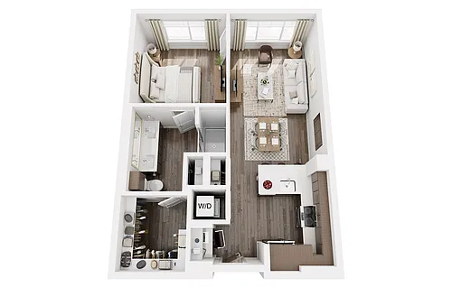 Floor plan A6