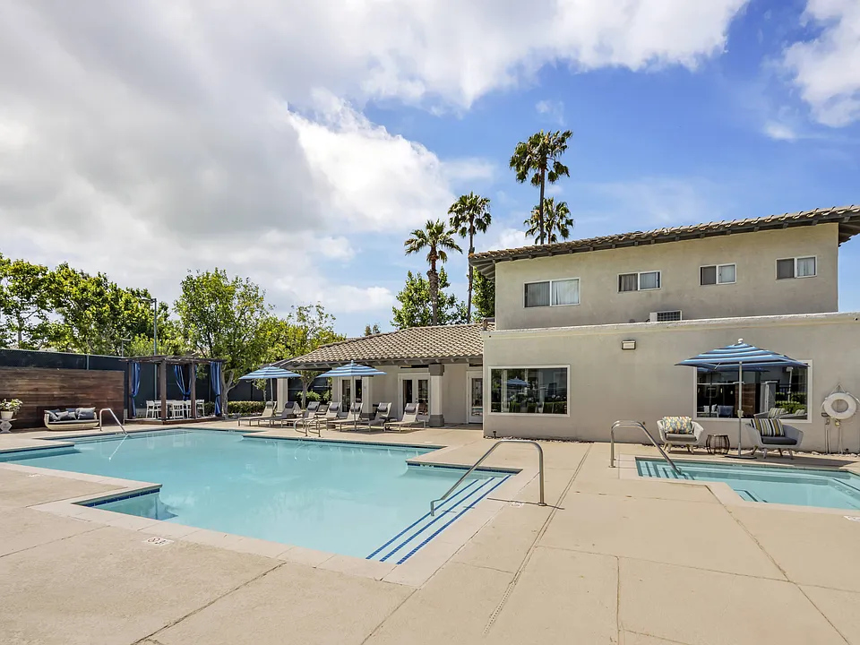 The Summit's pool deck offers a relaxing escape with plenty of individual sunloungers for soaking up the sun and a serene on-site spa perfect for unwinding any day of the week.