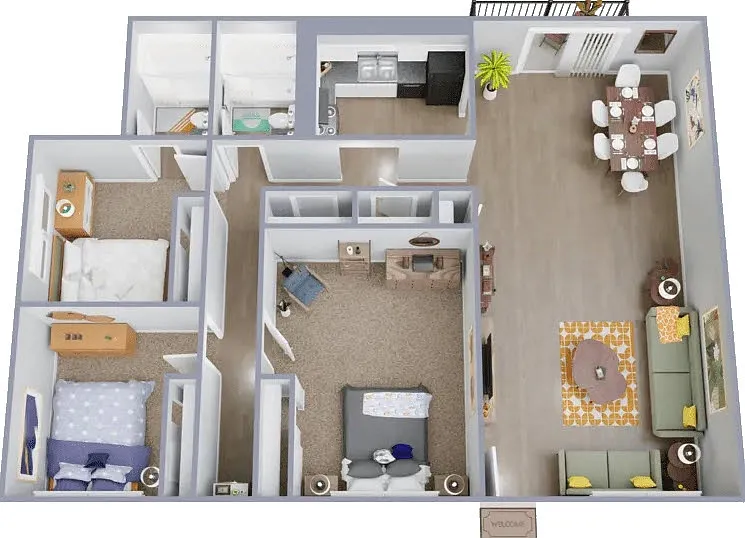 Floor plan 3X2