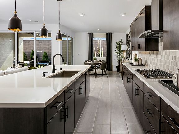 Abundant cabinetry counter space
