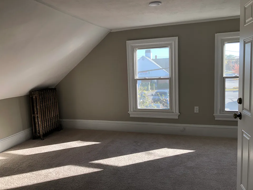 Living room facing south.