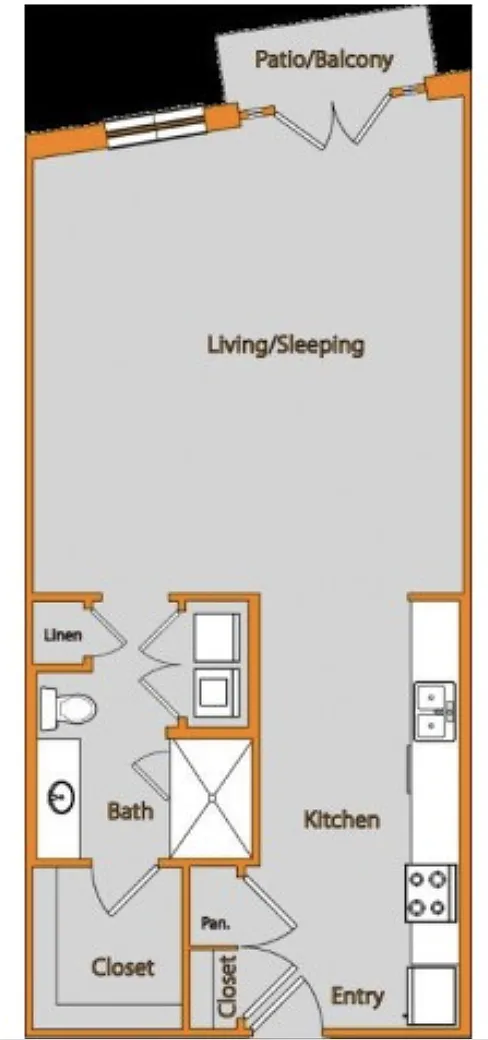Floor plan Loft 1