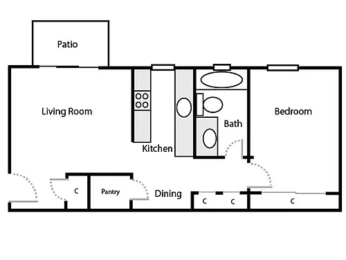 Floor plan A1