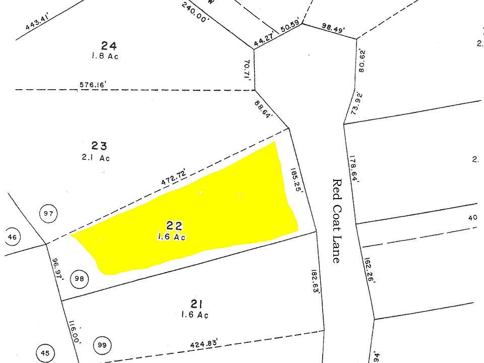 1st image of Lot 116-22 Red Coat Lane 1.6 Acres