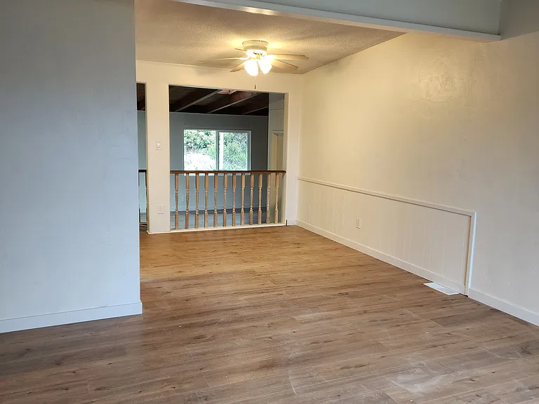 Dining room from living room