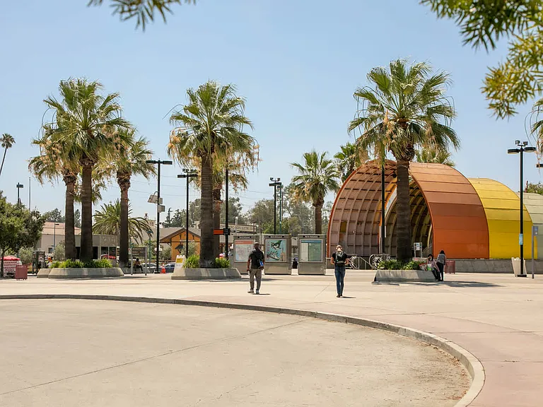 A 12 minute walk to the North Hollywood Metro station.